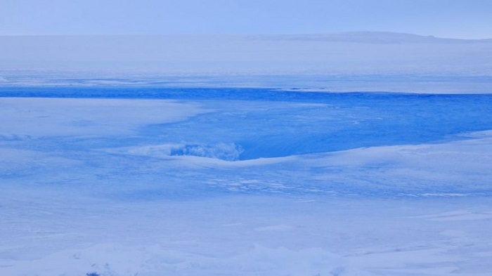 Mysterious `crater` in Antarctica has ominous cause 